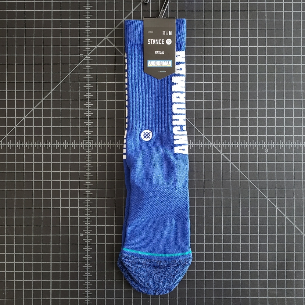 STANCE THE LEGEND CASUAL SOCK - BLUE
